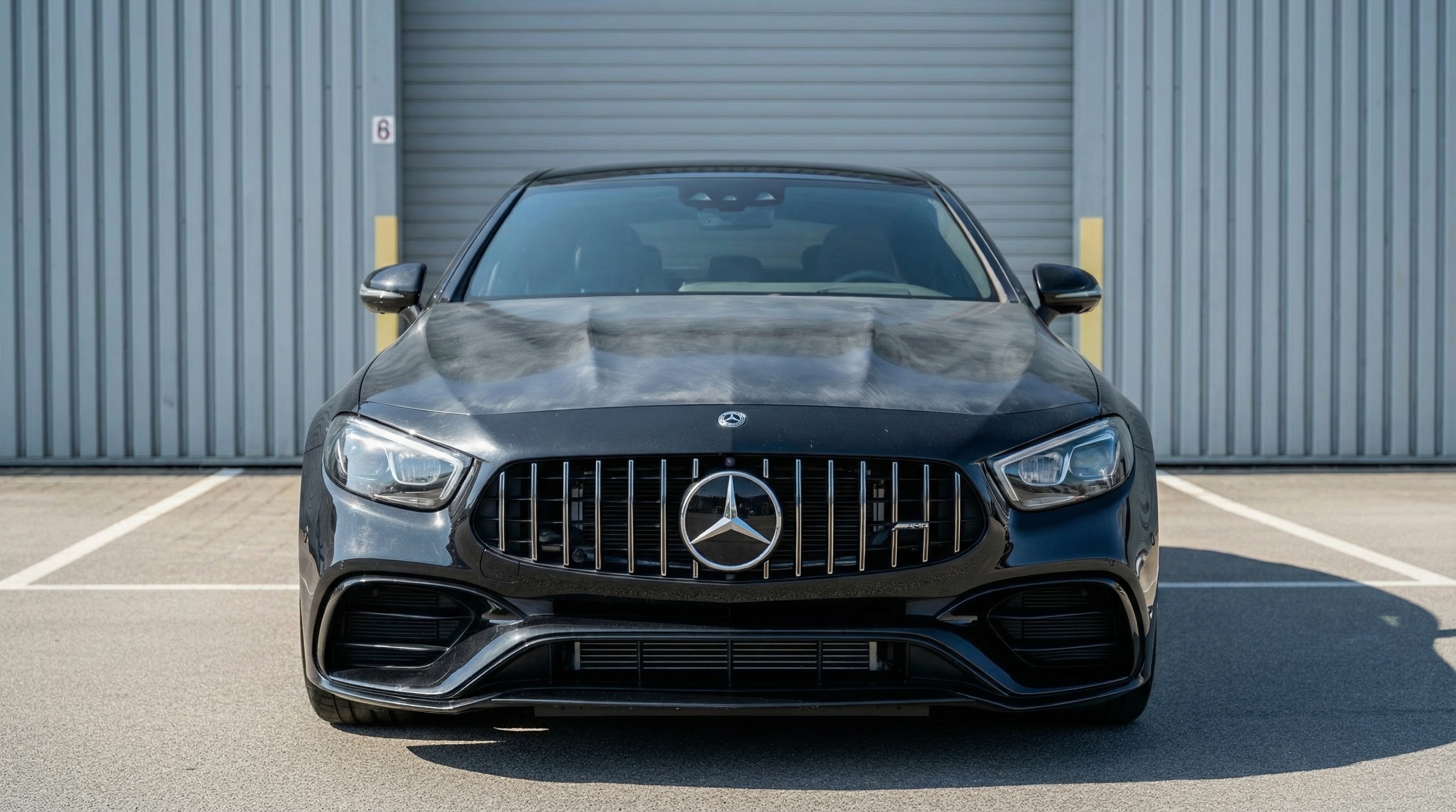 Mercedes-AMG E63 S before ceramic coating